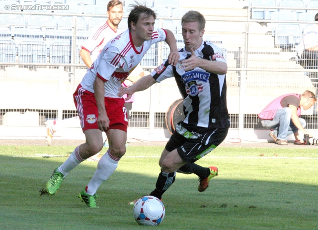 Sturm Graz - Salzburg
Oesterreichische Fussball Bundesliga, 5. Runde, SK Sturm Graz - FC RB Salzburg, Stadion Liebenau Graz, 17.08.2013. 

Foto zeigt Robert Beric (Sturm)
