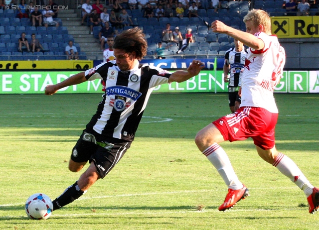 Sturm Graz - Salzburg
Oesterreichische Fussball Bundesliga, 5. Runde, SK Sturm Graz - FC RB Salzburg, Stadion Liebenau Graz, 17.08.2013. 

Foto zeigt Imre Szabics (Sturm)
