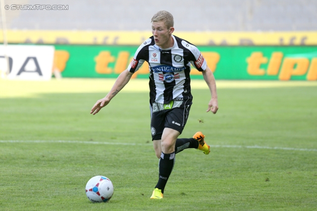 Sturm Graz - Wolfsberg
Oesterreichische Fussball Bundesliga, 7. Runde, SK Sturm Graz - Wolfsberger AC, Stadion Liebenau Graz, 31.08.2013. 

Foto zeigt Florian Kainz (Sturm)
