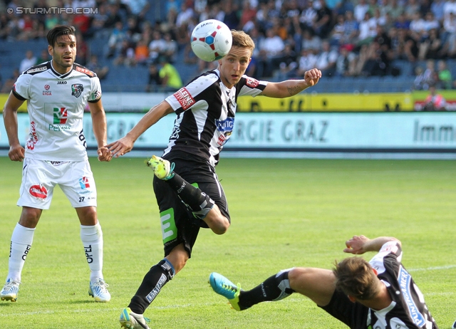 Sturm Graz - Wolfsberg
Oesterreichische Fussball Bundesliga, 7. Runde, SK Sturm Graz - Wolfsberger AC, Stadion Liebenau Graz, 31.08.2013. 

Foto zeigt Daniel Beichler (Sturm)
