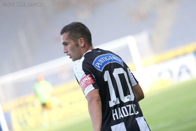 Sturm Graz - Wolfsberg
Oesterreichische Fussball Bundesliga, 7. Runde, SK Sturm Graz - Wolfsberger AC, Stadion Liebenau Graz, 31.08.2013. 

Foto zeigt Anel Hadzic (Sturm)
