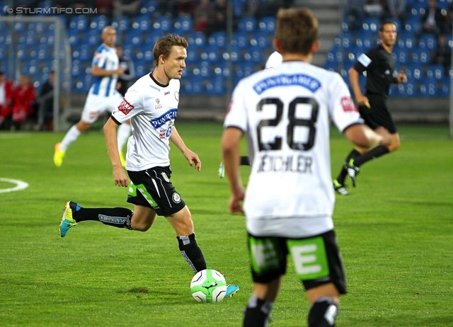 Wiener Neustadt - Sturm Graz
Oesterreichische Fussball Bundesliga, 8. Runde, SC Wiener Neustadt - SK Sturm Graz, Stadion Wiener Neustadt, 14.09.2013. 

Foto zeigt 
