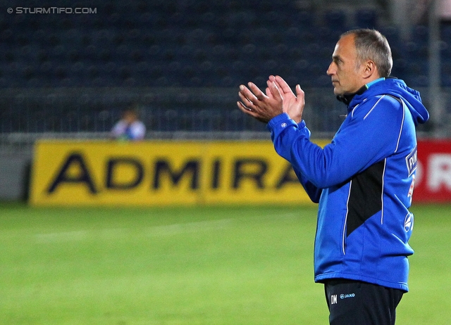 Wiener Neustadt - Sturm Graz
Oesterreichische Fussball Bundesliga, 8. Runde, SC Wiener Neustadt - SK Sturm Graz, Stadion Wiener Neustadt, 14.09.2013. 

Foto zeigt Darko Milanic (Cheftrainer Sturm)
