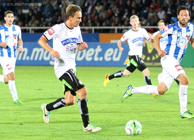 Wiener Neustadt - Sturm Graz
Oesterreichische Fussball Bundesliga, 8. Runde, SC Wiener Neustadt - SK Sturm Graz, Stadion Wiener Neustadt, 14.09.2013. 

Foto zeigt Daniel Beichler (Sturm)
