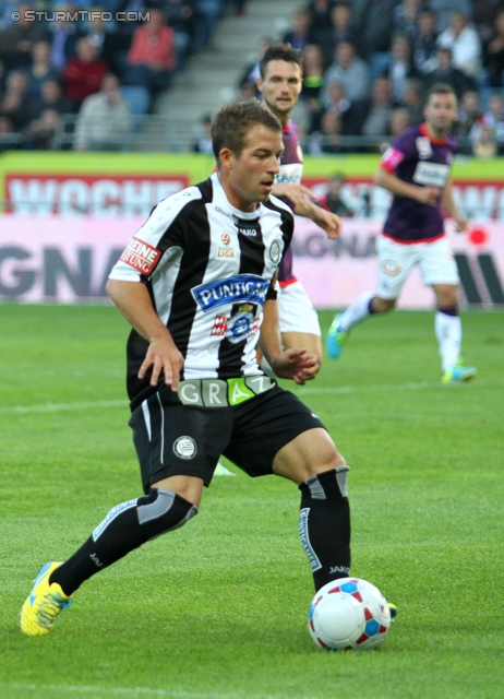 Sturm Graz - Austria Wien
Oesterreichische Fussball Bundesliga, 9. Runde, SK Sturm Graz - FK Austria Wien, Stadion Liebenau Graz, 21.09.2013. 

Foto zeigt Christoph Kroepfl (Sturm)
