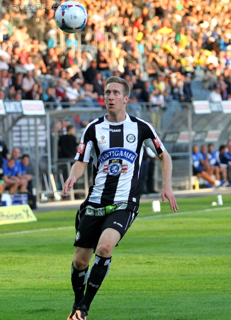 Sturm Graz - Austria Wien
Oesterreichische Fussball Bundesliga, 9. Runde, SK Sturm Graz - FK Austria Wien, Stadion Liebenau Graz, 21.09.2013. 

Foto zeigt Robert Beric (Sturm)
