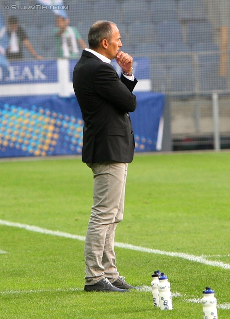 Sturm Graz - Wiener Neustadt
OEFB Cup, 2. Runde, SK Sturm Graz - SC Wiener Neustadt, Stadion Liebenau Graz, 25.09.2013. 

Foto zeigt Darko Milanic (Cheftrainer Sturm)
