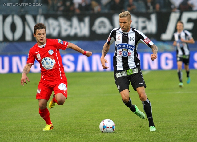 Sturm Graz - Wiener Neustadt
OEFB Cup, 2. Runde, SK Sturm Graz - SC Wiener Neustadt, Stadion Liebenau Graz, 25.09.2013. 

Foto zeigt Patrick Wolf (Sturm)
