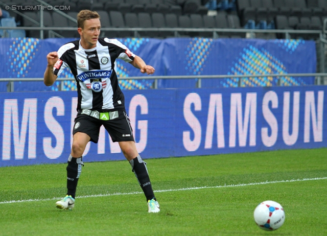 Sturm Graz - Wiener Neustadt
OEFB Cup, 2. Runde, SK Sturm Graz - SC Wiener Neustadt, Stadion Liebenau Graz, 25.09.2013. 

Foto zeigt Daniel Beichler (Sturm)
