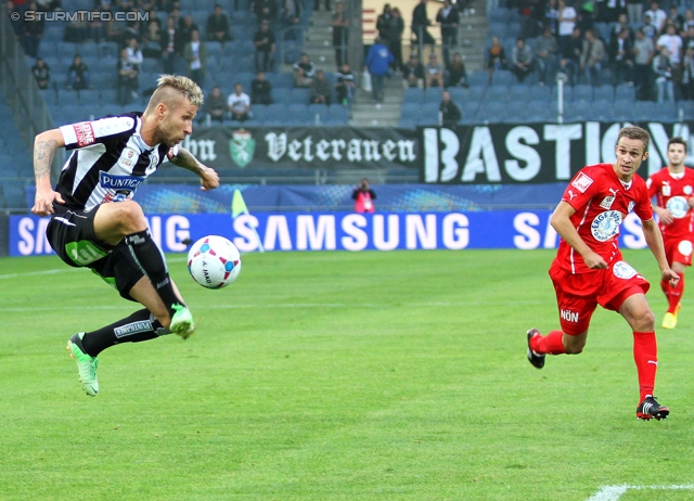 Sturm Graz - Wiener Neustadt
OEFB Cup, 2. Runde, SK Sturm Graz - SC Wiener Neustadt, Stadion Liebenau Graz, 25.09.2013. 

Foto zeigt Patrick Wolf (Sturm)
