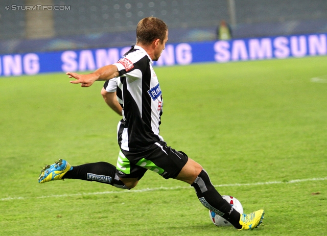 Sturm Graz - Wiener Neustadt
OEFB Cup, 2. Runde, SK Sturm Graz - SC Wiener Neustadt, Stadion Liebenau Graz, 25.09.2013. 

Foto zeigt Christoph Kroepfl (Sturm)
