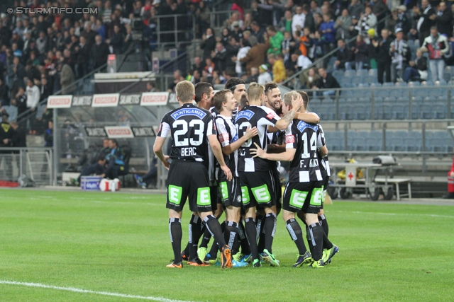 Sturm Graz - Innsbruck
Oesterreichische Fussball Bundesliga, 10. Runde, SK Sturm Graz - FC Wacker Innsbruck, Stadion Liebenau Graz, 28.09.2013. 

Foto zeigt 
