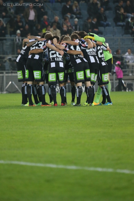 Sturm Graz - Innsbruck
Oesterreichische Fussball Bundesliga, 10. Runde, SK Sturm Graz - FC Wacker Innsbruck, Stadion Liebenau Graz, 28.09.2013. 

Foto zeigt die Mannschaft von Sturm
