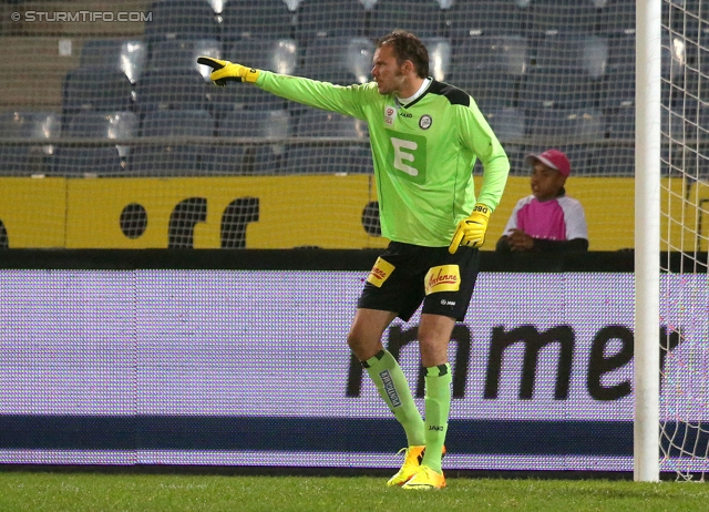 Sturm Graz - Innsbruck
Oesterreichische Fussball Bundesliga, 10. Runde, SK Sturm Graz - FC Wacker Innsbruck, Stadion Liebenau Graz, 28.09.2013. 

Foto zeigt Benedikt Pliquett (Sturm)
