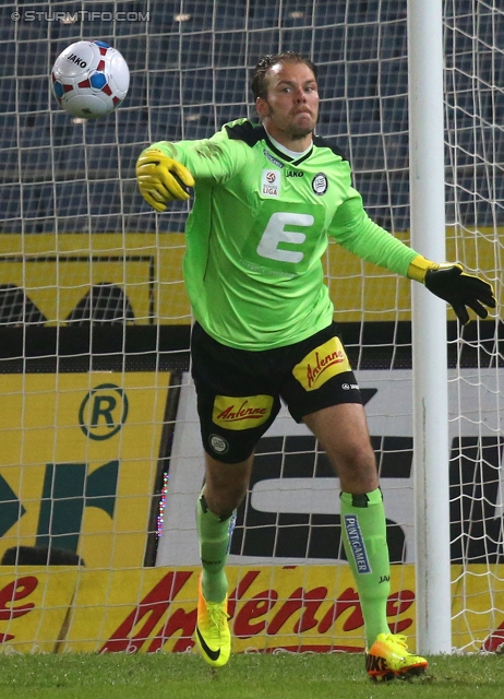 Sturm Graz - Innsbruck
Oesterreichische Fussball Bundesliga, 10. Runde, SK Sturm Graz - FC Wacker Innsbruck, Stadion Liebenau Graz, 28.09.2013. 

Foto zeigt Benedikt Pliquett (Sturm)
