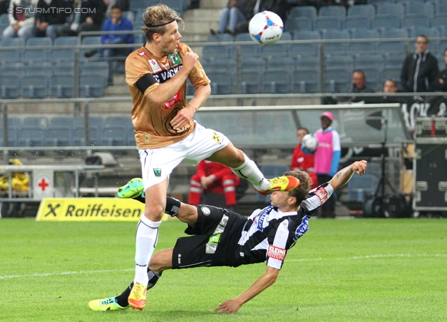 Sturm Graz - Innsbruck
Oesterreichische Fussball Bundesliga, 10. Runde, SK Sturm Graz - FC Wacker Innsbruck, Stadion Liebenau Graz, 28.09.2013. 

Foto zeigt Daniel Beichler (Sturm)
Schlüsselwörter: foul