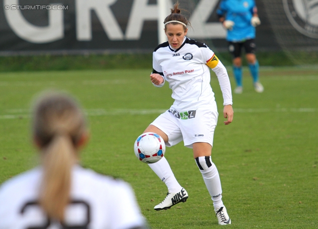 Sturm Damen - St. Poelten
OEFB Frauenliga, 6. Runde,  SK Sturm Graz Damen - FSK St. Poelten-Spratzern, Trainingszentrum Messendorf, 05.10.2013. 

Foto zeigt Stephanie Kovacs (Sturm Damen)
