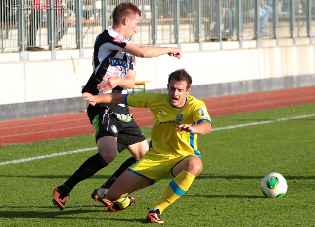 Sturm Graz - Domzale
Testspiel,  SK Sturm Graz - NK Domzale, Trainingszentrum Messendorf, 15.10.2013. 

Foto zeigt Robert Beric (Sturm)
