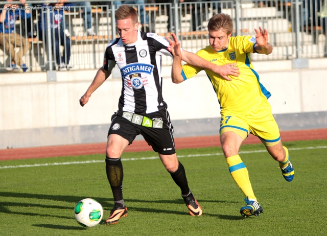 Sturm Graz - Domzale
Testspiel,  SK Sturm Graz - NK Domzale, Trainingszentrum Messendorf, 15.10.2013. 

Foto zeigt Robert Beric (Sturm)
