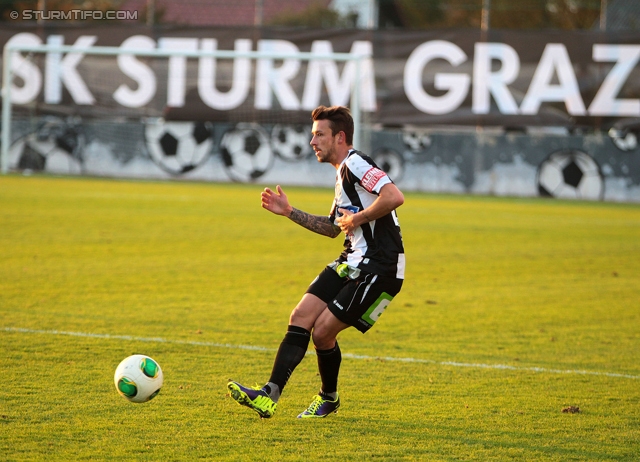 Sturm Graz - Domzale
Testspiel,  SK Sturm Graz - NK Domzale, Trainingszentrum Messendorf, 15.10.2013. 

Foto zeigt Philipp Huetter (Sturm)
