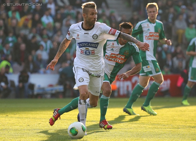 Rapid Wien - Sturm Graz
Oesterreichische Fussball Bundesliga, 12. Runde, SK Rapid Wien - SK Sturm Graz, Gerhard Hanappi Stadion Wien, 20.10.2013. 

Foto zeigt Patrick Wolf (Sturm)
