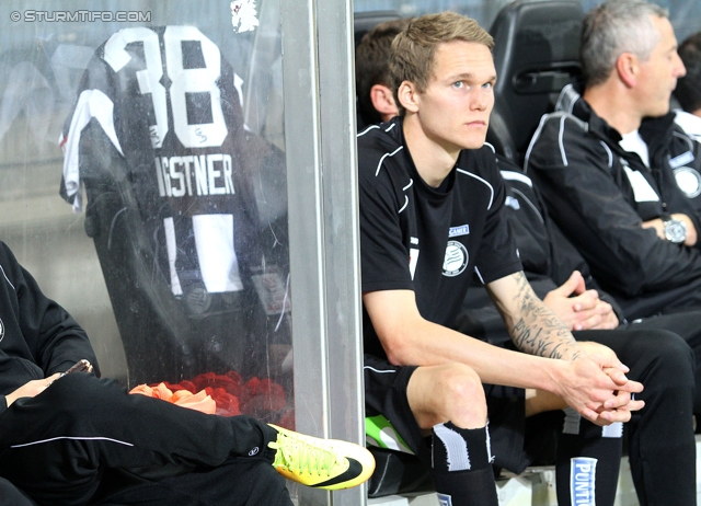 Sturm Graz - Admira
Oesterreichische Fussball Bundesliga, 13. Runde, SK Sturm Graz - FC Admira Wacker Moedling, Stadion Liebenau Graz, 26.10.2013. 

Foto zeigt Andreas Pfingstner (Sturm)
