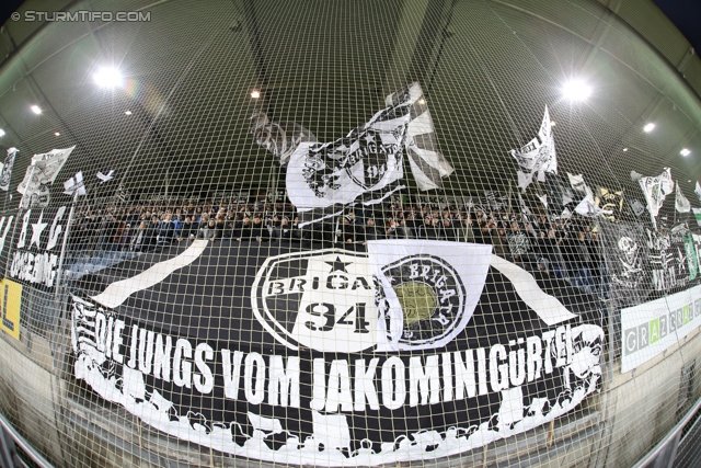 Sturm Graz - Ried
Oesterreichische Fussball Bundesliga, 15. Runde, SK Sturm Graz - SV Ried, Stadion Liebenau Graz, 27.11.2013. 

Foto zeigt Fans von Sturm
