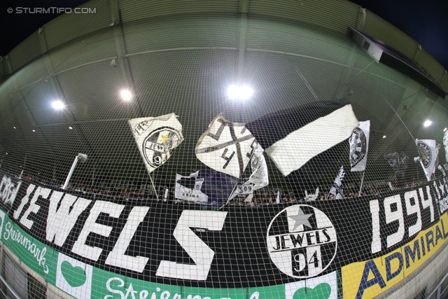 Sturm Graz - Ried
Oesterreichische Fussball Bundesliga, 15. Runde, SK Sturm Graz - SV Ried, Stadion Liebenau Graz, 27.11.2013. 

Foto zeigt Fans von Sturm
