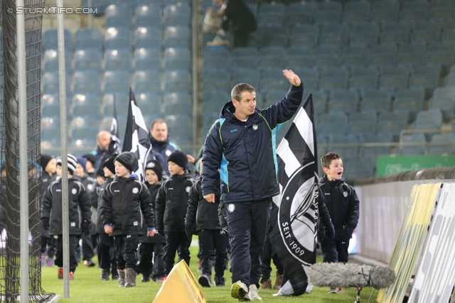 Sturm Graz - Ried
Oesterreichische Fussball Bundesliga, 15. Runde, SK Sturm Graz - SV Ried, Stadion Liebenau Graz, 27.11.2013. 

Foto zeigt Jugendspieler von Sturm
