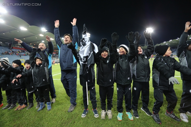 Sturm Graz - Ried
Oesterreichische Fussball Bundesliga, 15. Runde, SK Sturm Graz - SV Ried, Stadion Liebenau Graz, 27.11.2013. 

Foto zeigt Jugendspieler von Sturm
