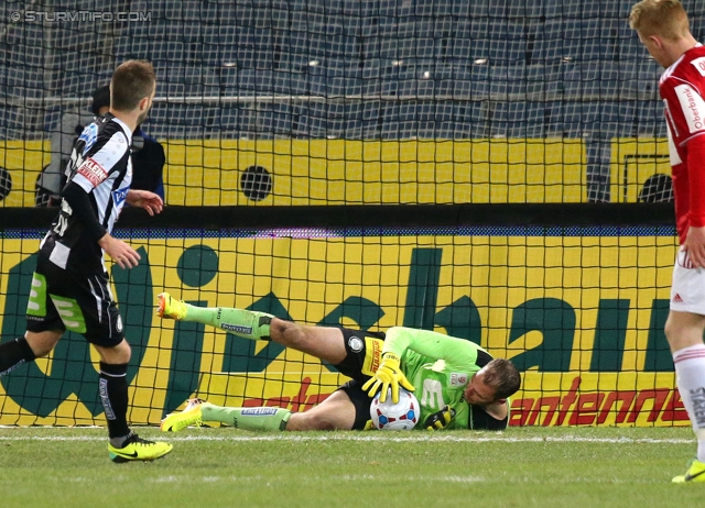 Sturm Graz - Ried
Oesterreichische Fussball Bundesliga, 15. Runde, SK Sturm Graz - SV Ried, Stadion Liebenau Graz, 27.11.2013. 

Foto zeigt Benedikt Pliquett (Sturm)
