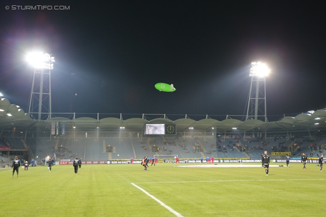 Sturm Graz - Wr. Neustadt
Oesterreichische Fussball Bundesliga, 17. Runde, SK Sturm Graz - SC Wiener Neustadt, Stadion Liebenau Graz, 30.11.2013. 

Foto zeigt eine Innenansicht im Stadion Liebenau
