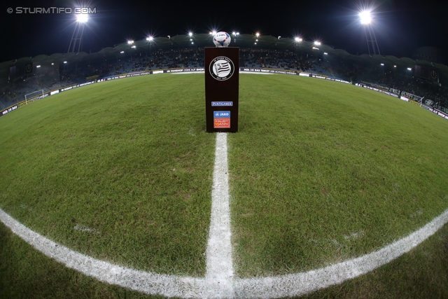 Sturm Graz - Wr. Neustadt
Oesterreichische Fussball Bundesliga, 17. Runde, SK Sturm Graz - SC Wiener Neustadt, Stadion Liebenau Graz, 30.11.2013. 

Foto zeigt eine Innenansicht im Stadion Liebenau
