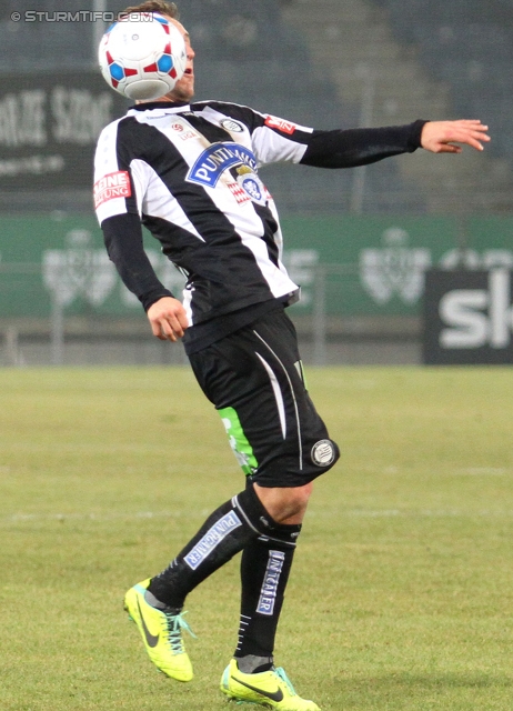 Sturm Graz - Groedig
Oesterreichische Fussball Bundesliga, 20. Runde, SK Sturm Graz - SV Groedig, Stadion Liebenau Graz, 14.12.2013. 

Foto zeigt Daniel Beichler (Sturm)
