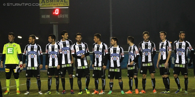 Sturm Graz - Haladas Szombathely
Testspiel,  SK Sturm Graz - Haladas Szombathely, Trainingszentrum Messendorf, 15.01.2014. 

Foto zeigt die Mannschaft von Sturm
