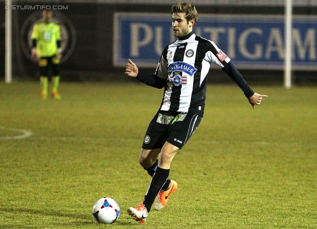 Sturm Graz - Haladas Szombathely
Testspiel,  SK Sturm Graz - Haladas Szombathely, Trainingszentrum Messendorf, 15.01.2014. 

Foto zeigt Manuel Weber (Sturm)
