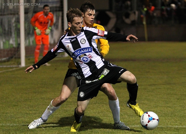 Sturm Graz - Kalsdorf
Testspiel,  SK Sturm Graz - SC Kalsdorf, Trainingszentrum Messendorf, 18.01.2014. 

Foto zeigt Marc Andre Schmerboeck (Sturm)
