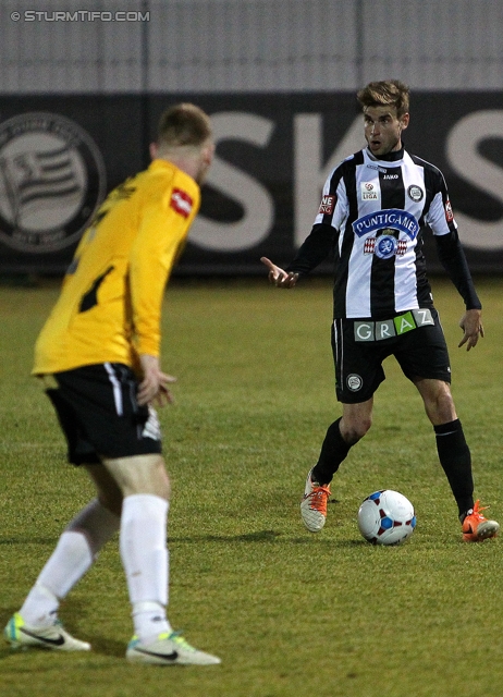 Sturm Graz - Kalsdorf
Testspiel,  SK Sturm Graz - SC Kalsdorf, Trainingszentrum Messendorf, 18.01.2014. 

Foto zeigt Manuel Weber (Sturm)
