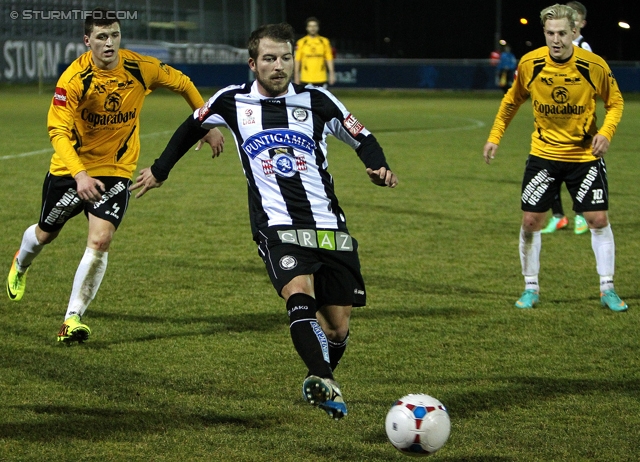 Sturm Graz - Kalsdorf
Testspiel,  SK Sturm Graz - SC Kalsdorf, Trainingszentrum Messendorf, 18.01.2014. 

Foto zeigt Christoph Kroepfl (Sturm)
