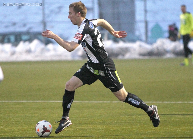 Sturm Graz - Weiz
Testspiel,  SK Sturm Graz - SC Weiz, Trainingszentrum Messendorf, 04.02.2014. 

Foto zeigt Robert Beric (Sturm)
