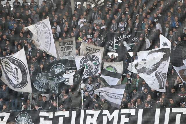 Sturm Graz - Salzburg
Oesterreichische Fussball Bundesliga, 23. Runde, SK Sturm Graz -  FC RB Salzburg, Stadion Liebenau Graz, 15.02.2014. 

Foto zeigt Fans von Sturm
