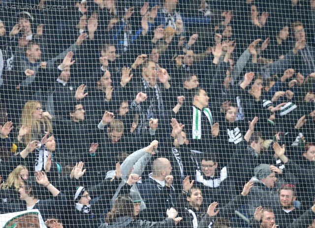 Sturm Graz - Salzburg
Oesterreichische Fussball Bundesliga, 23. Runde, SK Sturm Graz -  FC RB Salzburg, Stadion Liebenau Graz, 15.02.2014. 

Foto zeigt Fans von Sturm
