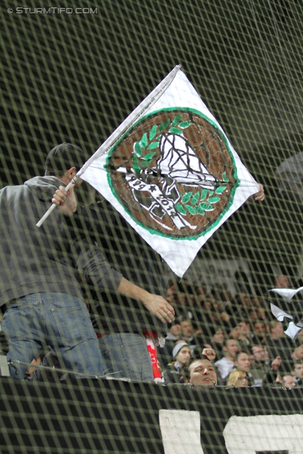 Sturm Graz - Salzburg
Oesterreichische Fussball Bundesliga, 23. Runde, SK Sturm Graz -  FC RB Salzburg, Stadion Liebenau Graz, 15.02.2014. 

Foto zeigt Fans von Sturm
