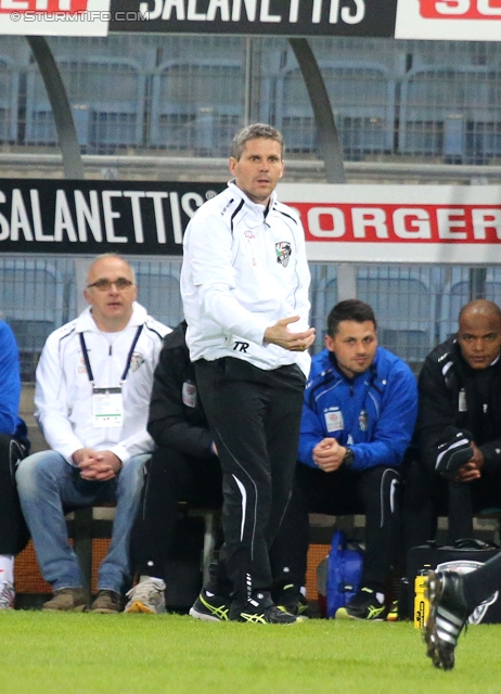 Sturm Graz - Wolfsberg
Oesterreichische Fussball Bundesliga, 25. Runde, SK Sturm Graz -  Wolfsberger AC, Stadion Liebenau Graz, 01.03.2014. 

Foto zeigt Dietmar Kuehbauer (Cheftrainer Wolfsberg)
