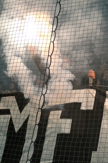 Sturm Graz - Wacker Innsbruck
Oesterreichische Fussball Bundesliga, 28. Runde, SK Sturm Graz -  FC Wacker Innsbruck, Stadion Liebenau Graz, 22.03.2014. 

Foto zeigt Fans von Sturm
