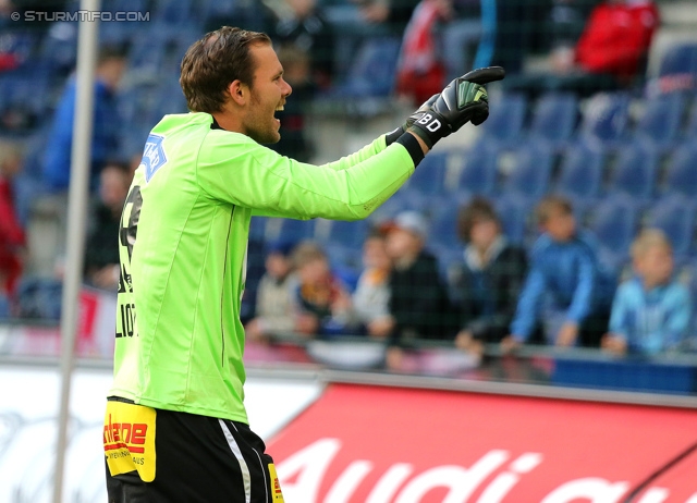 Salzburg - Sturm Graz
Oesterreichische Fussball Bundesliga, 32. Runde, FC RB Salzburg - SK Sturm Graz, Stadion Wals-Siezenheim, 12.04.2014. 

Foto zeigt Benedikt Pliquett (Sturm)
