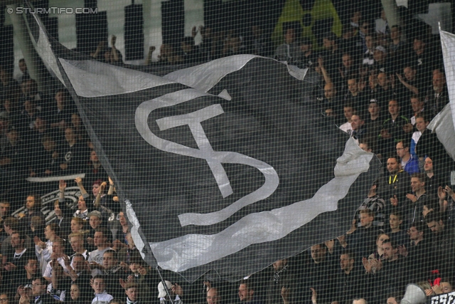 Sturm Graz - Ried
Oesterreichische Fussball Bundesliga, 33. Runde, SK Sturm Graz -  SV Ried, Stadion Liebenau Graz, 19.04.2014. 

Foto zeigt Fans von Sturm
