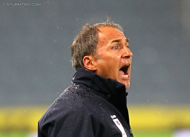 Sturm Graz - Ried
Oesterreichische Fussball Bundesliga, 33. Runde, SK Sturm Graz -  SV Ried, Stadion Liebenau Graz, 19.04.2014. 

Foto zeigt Darko Milanic (Cheftrainer Sturm)
