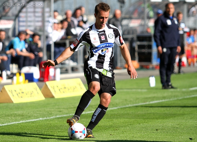 Sturm Graz - Wiener Neustadt
Oesterreichische Fussball Bundesliga, 35. Runde, SK Sturm Graz - SC Wiener Neustadt, Stadion Liebenau Graz, 04.05.2014. 

Foto zeigt Tobias Kainz (Sturm)
