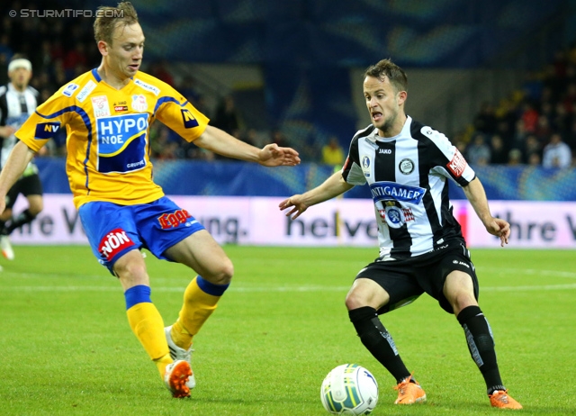 St. Poelten - Sturm Graz
OEFB Cup, Halbfinale, SKN St. Poelten - SK Sturm Graz, Arena St. Poelten, 07.05.2014. 

Foto zeigt Christian Klem (Sturm)
